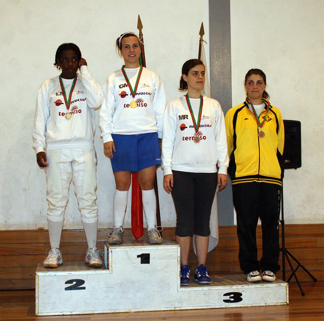 - CAMPEÃO NACIONAL DE ABSOLUTOS DE FLORETE FEM (individual) – Giulia Moreira 